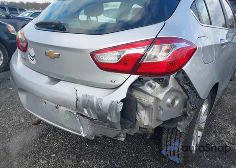 2019 Chevrolet Cruze Lt from USA, damaged, VIN 3G1BE6SM6KS543760